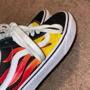 Limited Edition flame vans